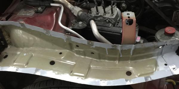spot welds parts