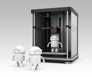 Robots model and 3D printer
