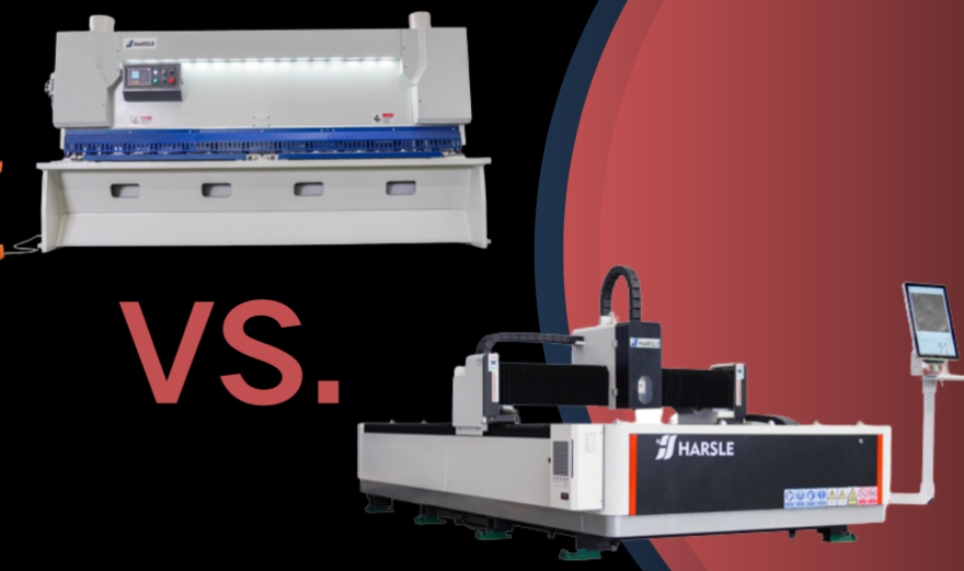 Comparing Sheet Metal Cutting Methods: Shearing vs. Laser Cutting Image blog