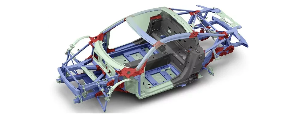 A monocoque chassis prototype