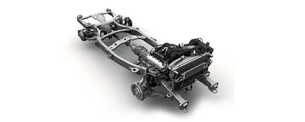 A simple ladder chassis
