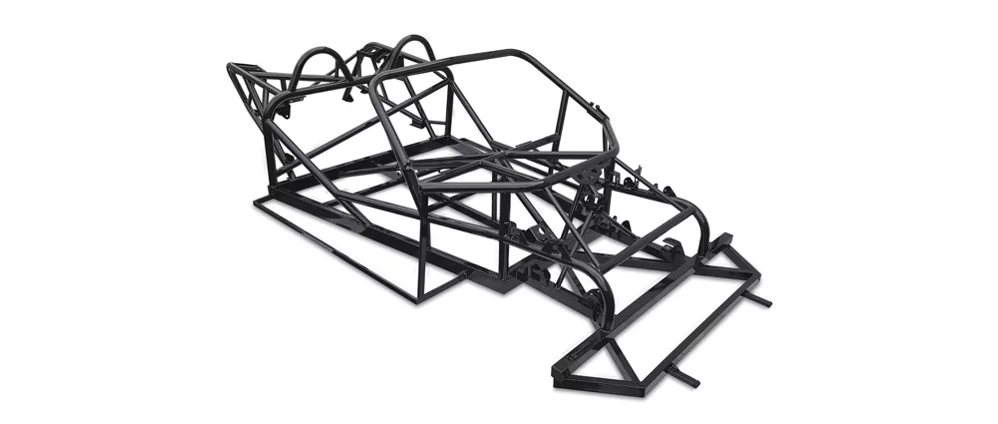 A tubular chassis frame